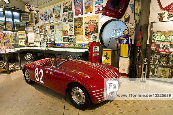 Stanguellini Museum für historische Fahrzeuge  Modena  Emilia Romagna  Italien