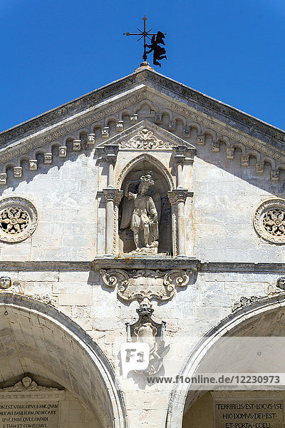 Italien  Apulien  Monte Sant'Angelo  Wallfahrtskirche San Michele Arcangelo