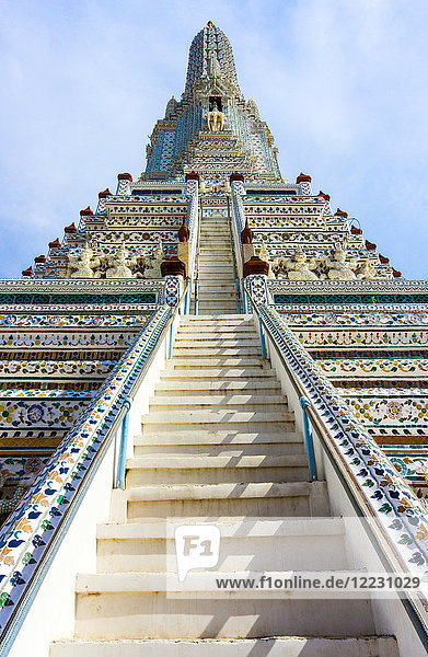 Asien  Thailand  Bangkok  Wat Arun-Tempel