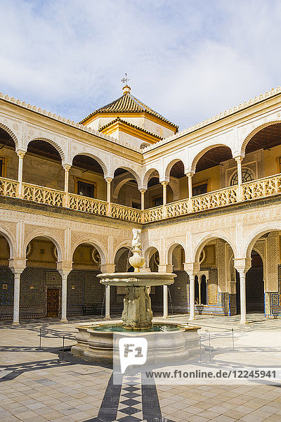 Casa de Pilatos (Palast des Pilatus)  Sevilla  Andalusien  Spanien  Europa