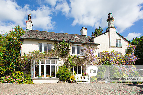Rydal Mount  Wordsworth's Home  Rydal  Lake District  Cumbria  England  Vereinigtes Königreich  Europa