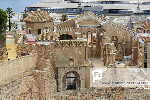 Römisches Forum  Cartagena  Murcia  Spanien  Europa