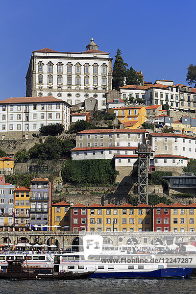Ribeira-Viertel  UNESCO-Weltkulturerbe  Stadt Porto  Portugal  Europa