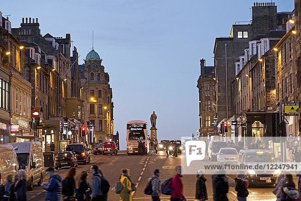 Frederick Street  Edinburgh  Scotland  Great Britain