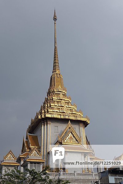 Temple of the Golden Buddha  Wat Traimit  Samphanthawong  Bangkok  Thailand  Asia