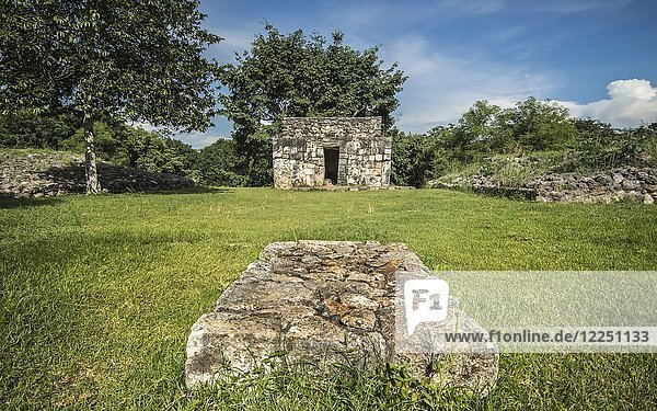 Ruinen  Ausgrabungsstätte  Ek Balam  Yucatan