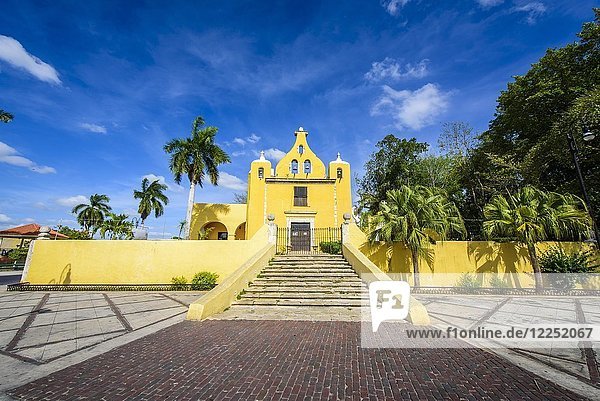 Ermita de Santa Isabel  Kolonialkirche in Merida  Yucatan  Mexiko  Mittelamerika