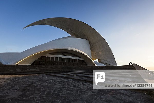 Auditorio de Tenerife  Konzertsaal  Architekt Santiago Calatrava  Santa Cruz de Tenerife  Teneriffa  Kanarische Inseln  Spanien  Europa