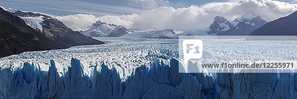 Gletscherzunge  Eisfeld  Perito-Moreno-Gletscher  Nationalpark Los Glaciares  Provinz Santa Cruz  Argentinien  Südamerika