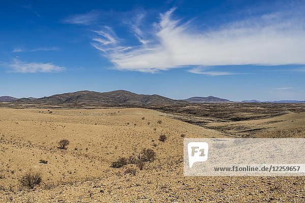 Landscape at Kuiseb Pass  Erongo-Disrict  Namibia  Africa