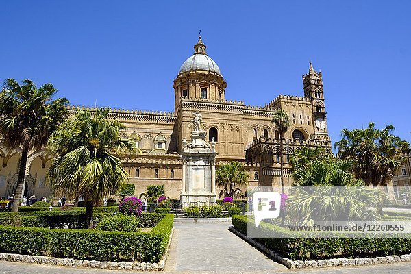Cathedral of Palermo  Cattedrale Maria Santissima Assunta  Palermo  Sicily  Italy  Europe