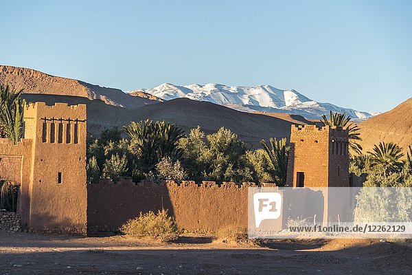 Kasbah Ait-Ben-Haddou  Provinz Ouarzazate  Souss-Massa-Draa  Marokko  Afrika