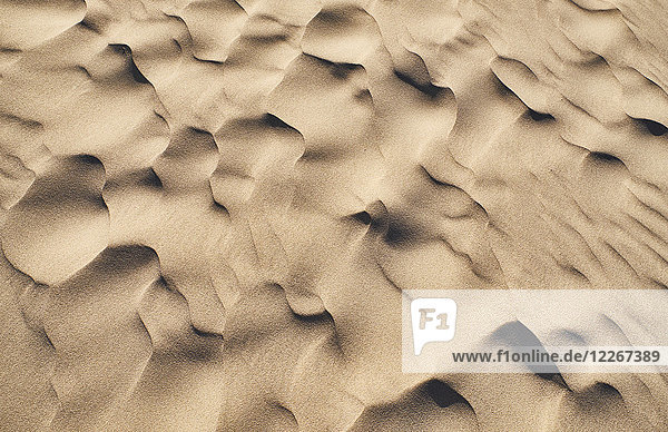 Italy  Sardinia  Porto Pino  dune  sand  ripple marks