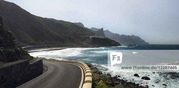 Spanien Kanarische Inseln Teneriffa Roque de las Bodegas Strand