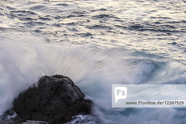 Spanien  Kanarische Inseln  La Gomera  Surf Meeting Rock