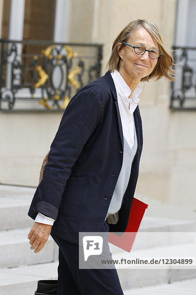 Françoise Nyssen  französische Kulturministerin.