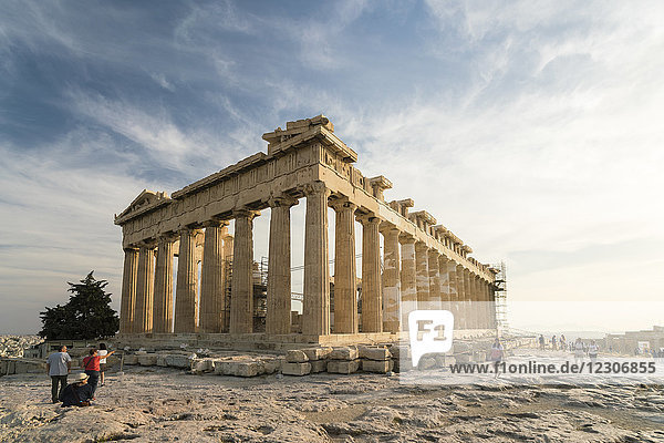 Griechenland  Athen  Akropolis  Parthenon
