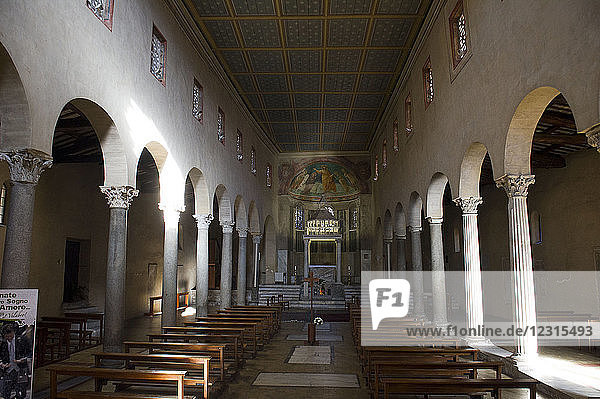 Europa. Italien  Rom  Kirche von San Giorgio al Velabro