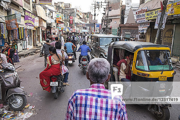 India  Varanasi  rickshaw