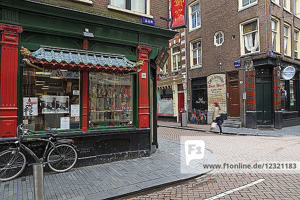 Chinatown  Amsterdam  Nordholland  Niederlande  Europa