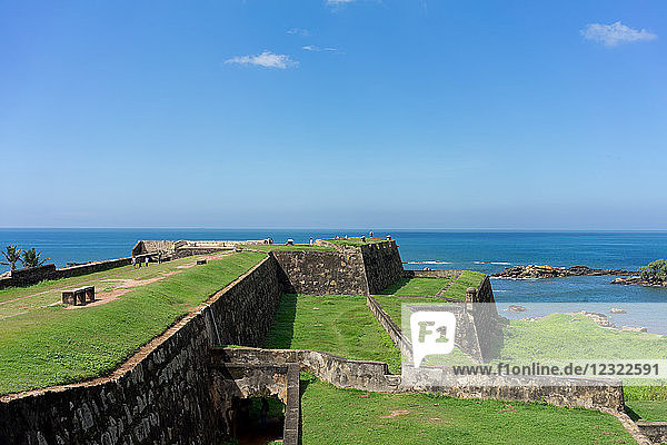 Die Mauern des Forts von Galle  UNESCO-Weltkulturerbe  Sri Lanka  Asien