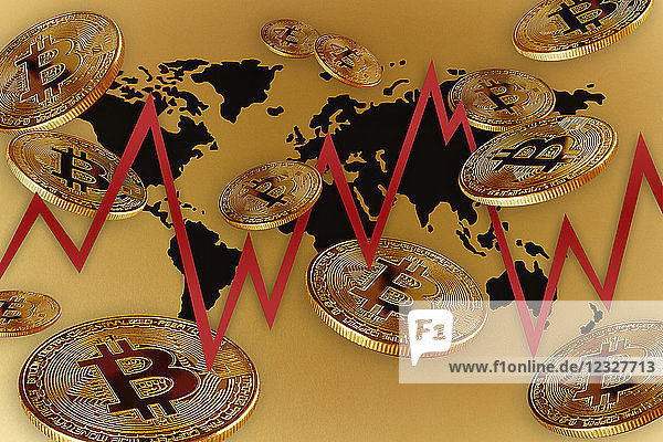 Golden Bitcoin global market
