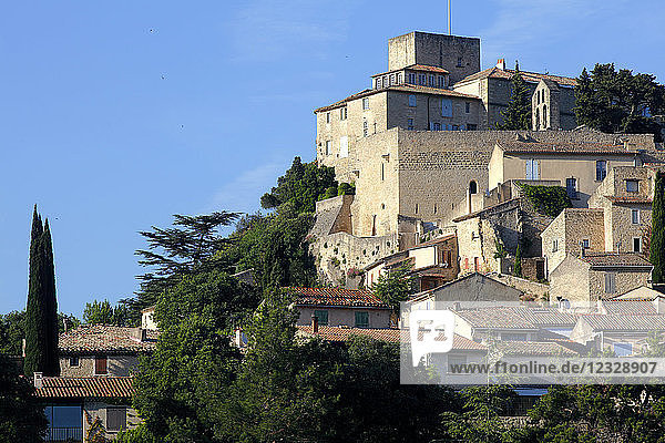 Frankreich  Provence Alpes Cote d'Azur  Departement Vaucluse (84)  Ansouis (Die schönsten Dörfer Frankreichs)