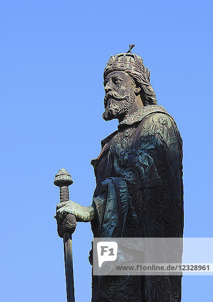 Rumänien,  Crisana,  Oradea,  St. Ladislaus,  ungarischer König,  Statue
