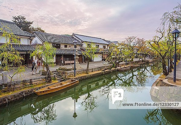 Japan  Okayama  Kurashiki-Stadt  Historisches Viertel Kurashiki Bikan