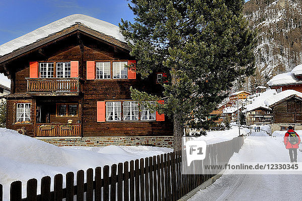 Switzerland  Canton of Valais  Zermatt ski resort