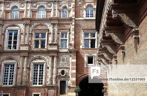 Frankreich  Okzitanien  Departement Haute-Garonne (31)  Toulouse  Hotel Assezat  fondation Bemberg (Museum)