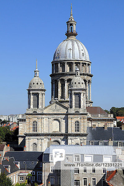 Frankreich  Hauts de France  Departement Pas de Calais (62)  Boulogne sur Mer  Basilika Notre Dame (Kathedrale)