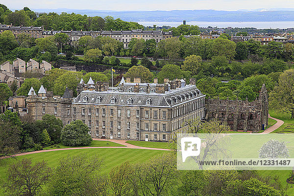 UK,  Schottland,  Edinburgh,  Palace of Holyroodhouse,  Holyrood Park