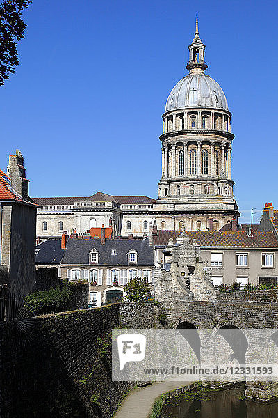 Frankreich  Hauts de France  Departement Pas de Calais (62)  Boulogne sur Mer  Basilika Notre Dame (Kathedrale)