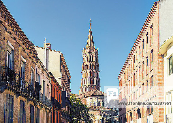 France  Haute-Garonne  Toulouse  Old town  Basilica of Saint Sernin