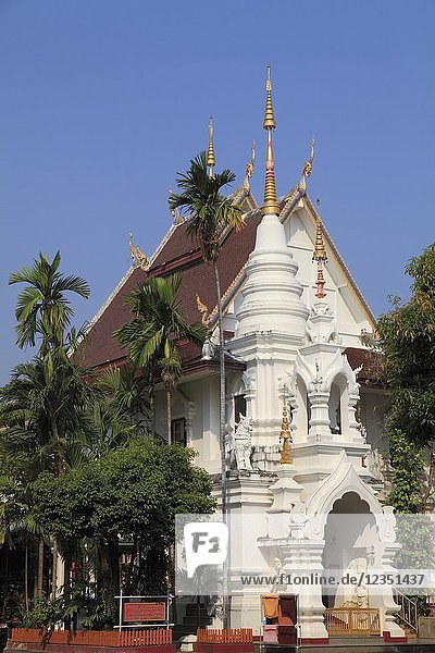 Thailand  Chiang Mai  Wat Saen Muang Ma Luang  buddhist temple .