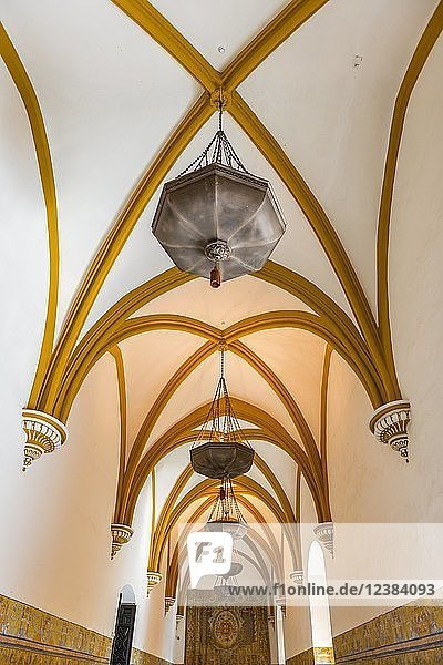 Gewölbe  Salon Carlos  Alcazar  Königspalast von Sevilla  Sevilla  Spanien  Europa