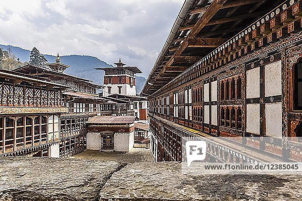 Klosterfestung Trongsa Dzong Trongsa Himalaja-Region Bhutan Asien