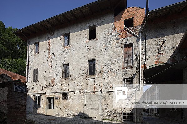 Ex wool factory Maurizio Sella  now Fondazione Sella and other uses  Biella  Piemonte  Italy  Europe.