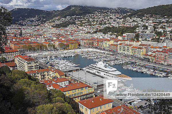 France Provence-Alpes-Cote d'Azur Nice Port Lympia