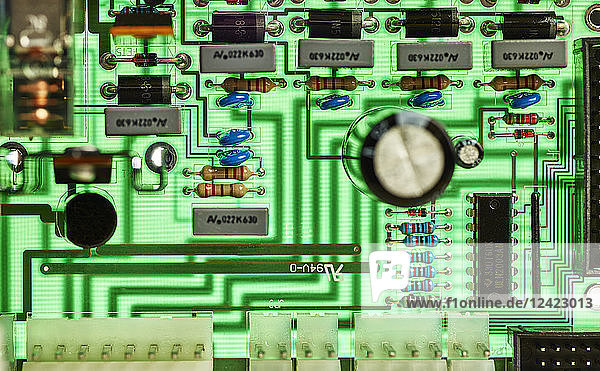 Detail of circuit board