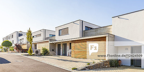 Germany  Blaustein  energy saving one-family houses