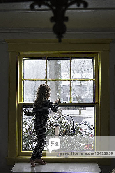Girl by window