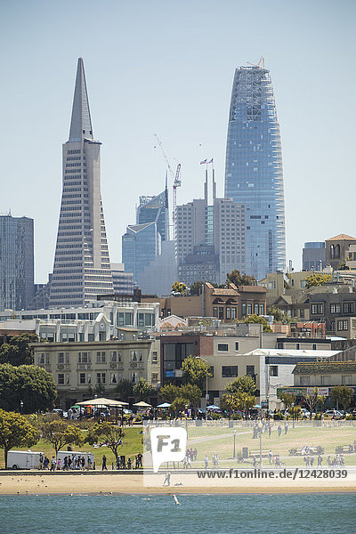 Stadtbild von San Francisco  Kalifornien  USA