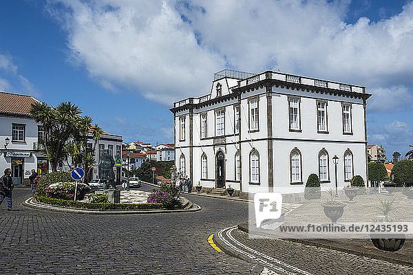 Historical buildings in Nordeste  Island of Sao Miguel  Azores  Portugal  Atlantic  Europe
