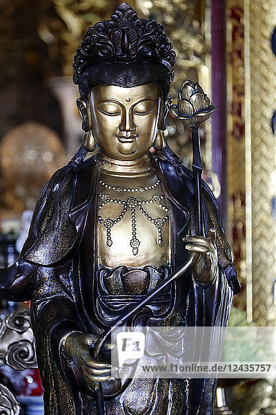 Goddess of Mercy  Avalokitesvara Bodhisattva statue  Chua Ho Quoc Pagoda  Quan Am  Phu Quoc  Vietnam  Indochina  Southeast Asia  Asia