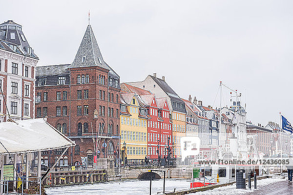 Gefrorenes Mindeankeret  Kopenhagen  Dänemark  Skandinavien  Europa