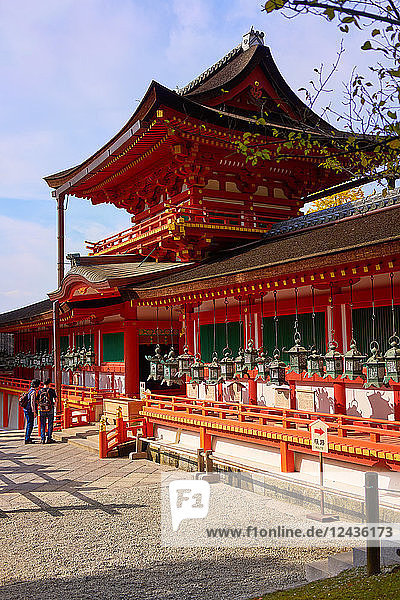 Kasuga Taisha shrine  UNESCO World Heritage Site  Nara  Honshu  Japan  Asia