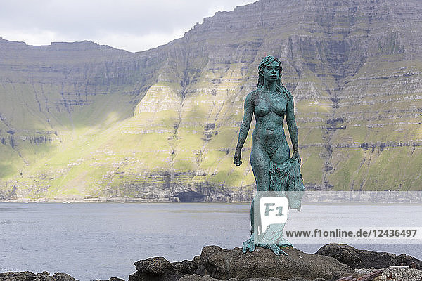 Die Robbenfrau von Mikladalur (Kopakonan)  Insel Kalsoy  Färöer Inseln  Dänemark  Europa