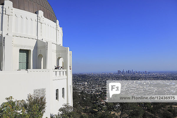 Griffith Observatory  Griffith Park  Hollywood  Los Angeles  California  United States of America  North America